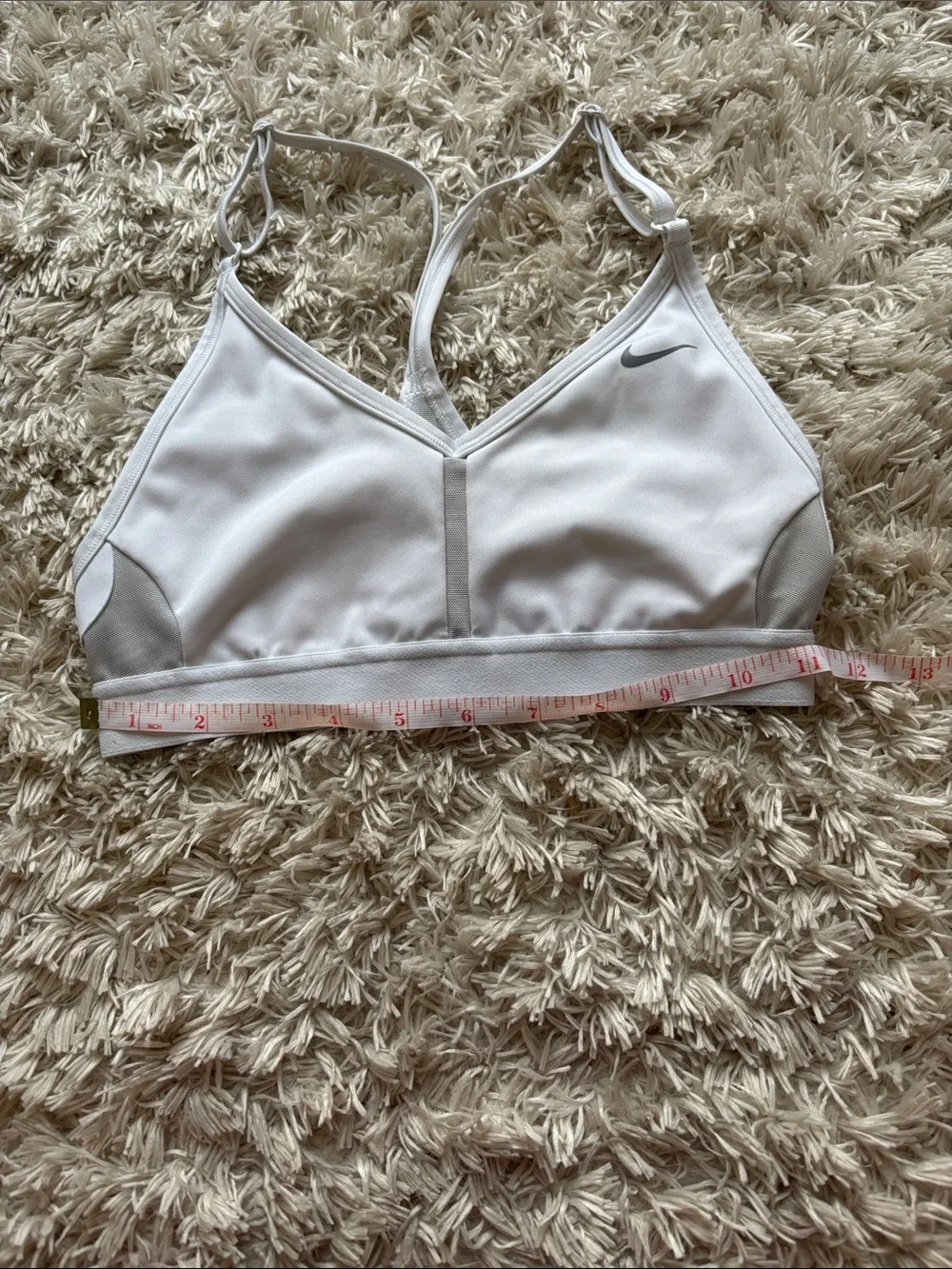 Nike Women's Dual-Pack Strappy Sports Bras in White & Black XS